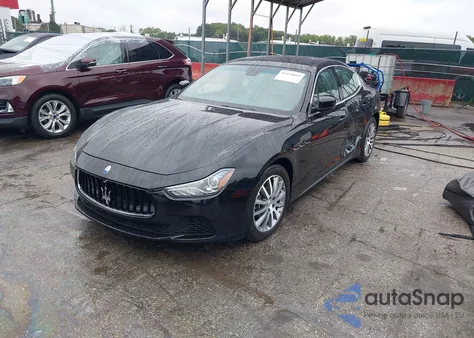 2014 Maserati Ghibli S Q4 z USA, uszkodzony, nr VIN ZAM57RTA2E1089531